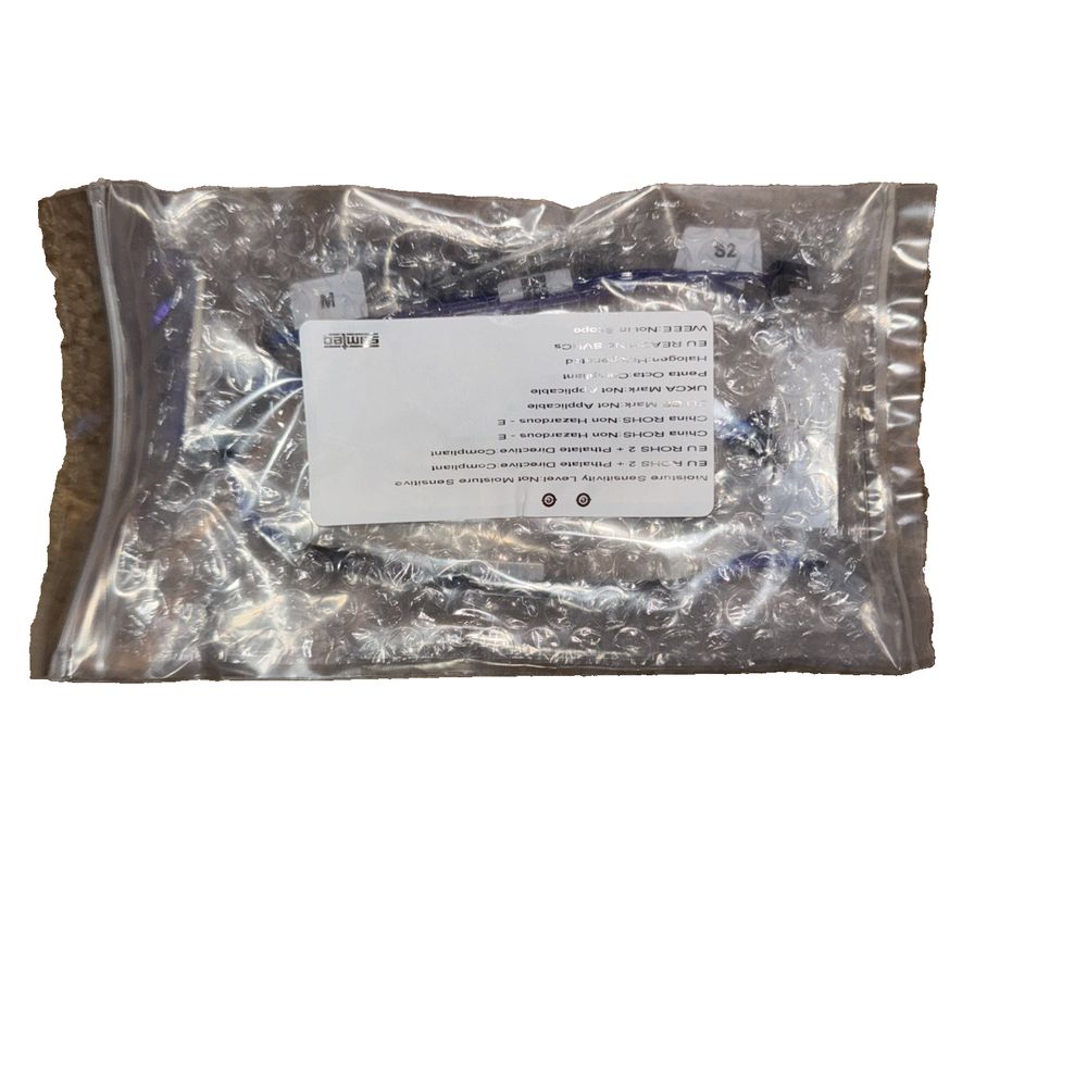 Samtec SBM-ARX6-08 Connector – Reserve™ Program, – a bag of blue and white powder