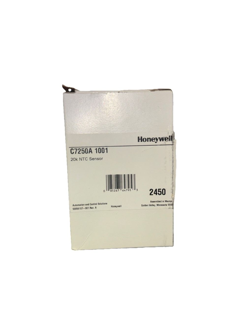 HONEYWELL C7250A1001 DRY BULB TEMPERATURE & MIXED AIR SENSOR – honeywell tf - 546t tf - 546t tf - 546