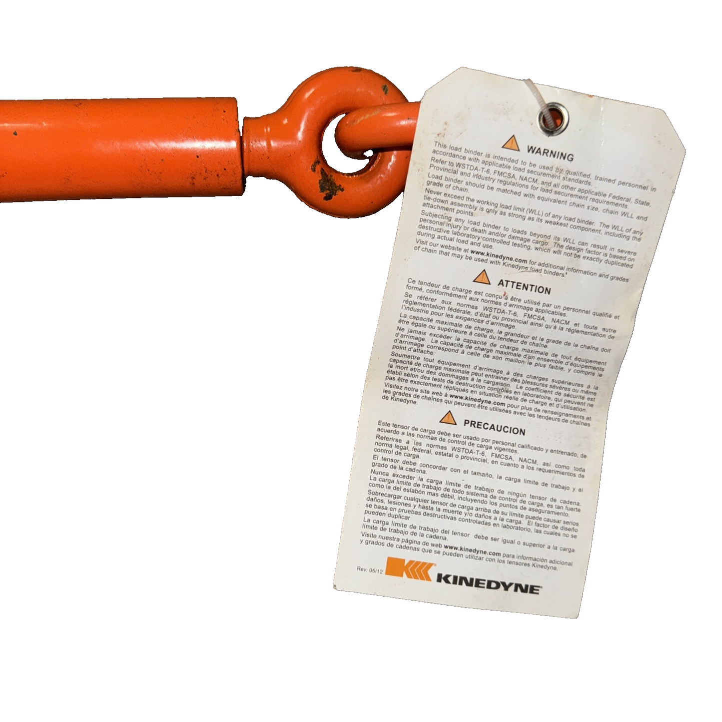 Load Binders, 5/16" - 3/8", 5400 lbs. (2.7 tons), Ratchet Tie Down
