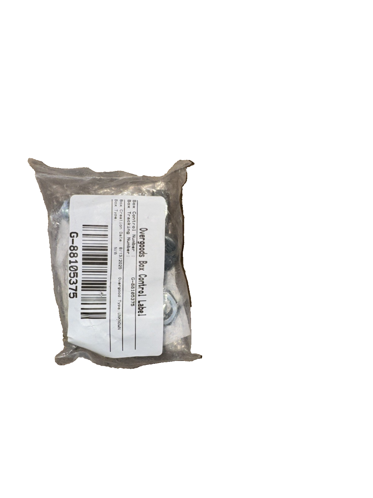 Clamp Hardware Pack 031-00204