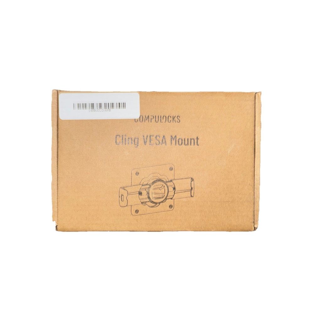 Compulocks Universal Tablet Cling Wall Mount VESA Compatible Black – the box for the camera