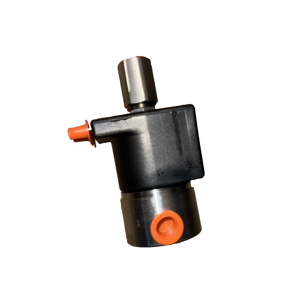 71395SN2KVJ1N0T100C2 Solenoid Valve by SKINNER, Parker – a black and orange valve valve