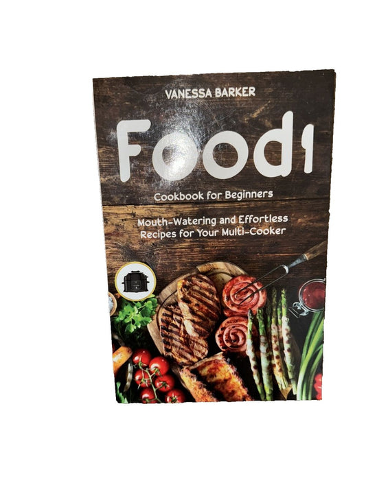 Food i Cookbook for Beginners: Mouth-Watering and Effortless Recipes for Your Mu, DaveyDooDeals – the book cover for the cookbook, food