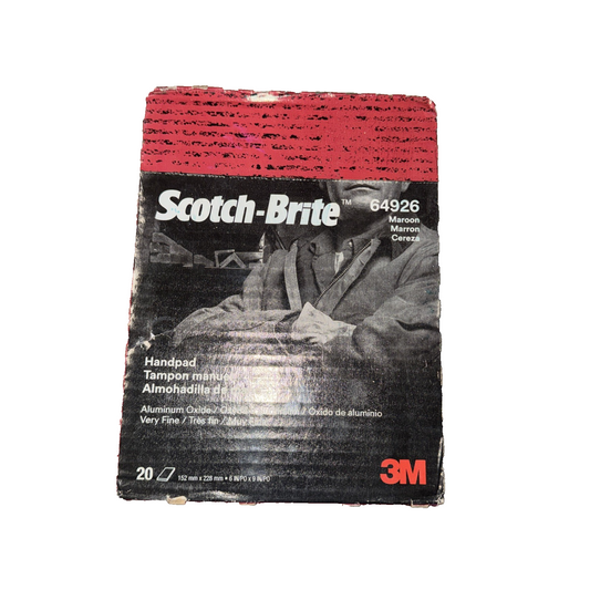 3M Scotch-Brite Hand Pad 7447 PRO - Surface Preparation Pad - Box of 20