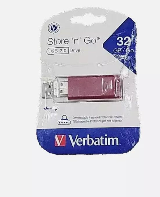Verbatim Store 'n' Go 32GB USB Flash Drive - High-Speed Portable Storage – verb verb usb 32gb usb stick