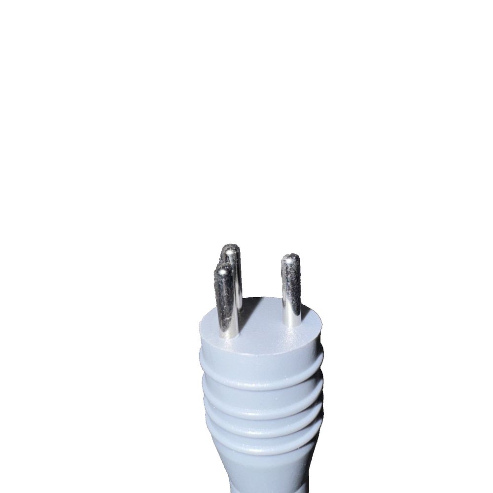 Nail Polish Drill Machine Manicure Lathe, Unbranded – a white plug with two screws