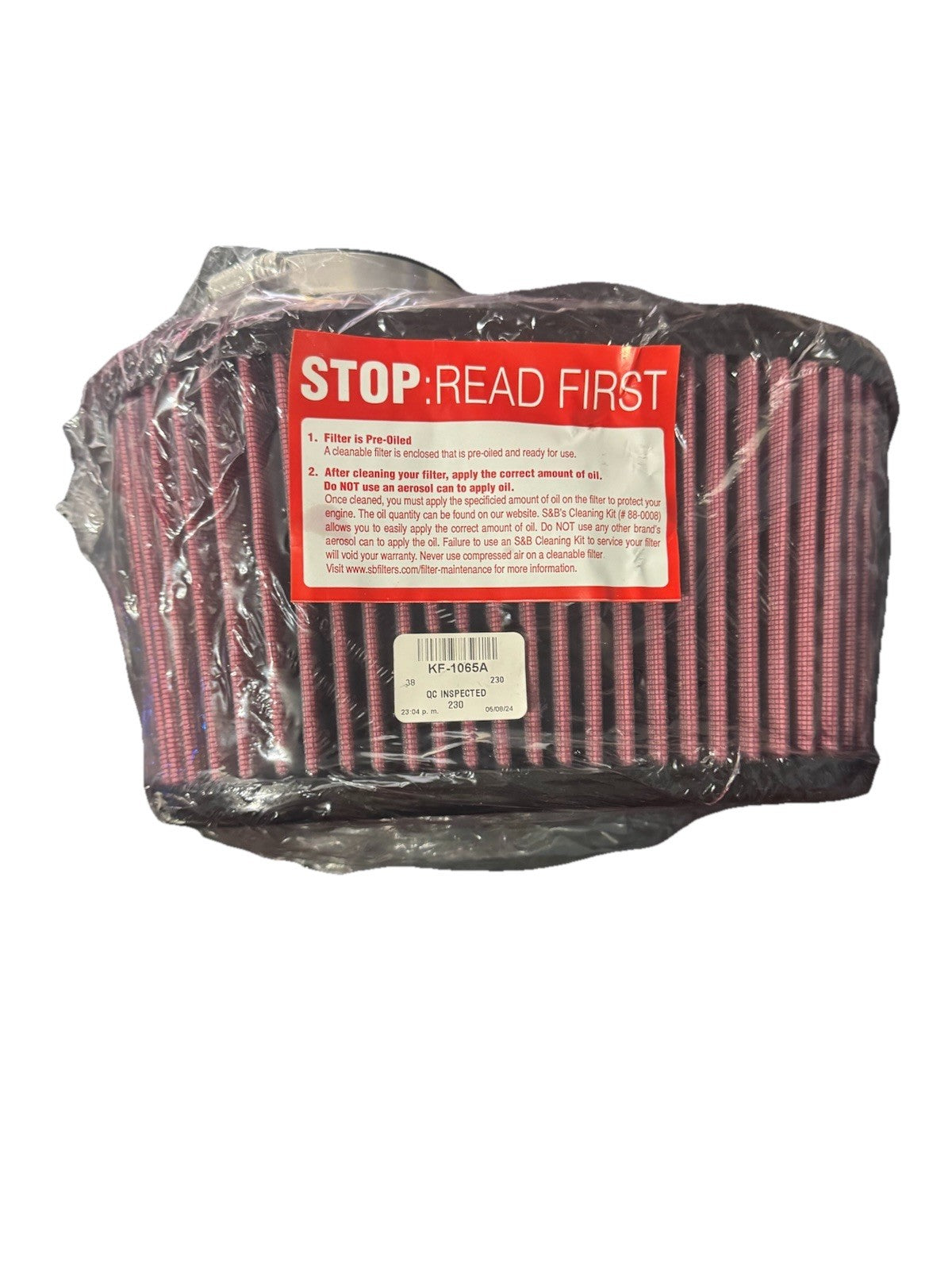 KF-1065A Air Intake Filter