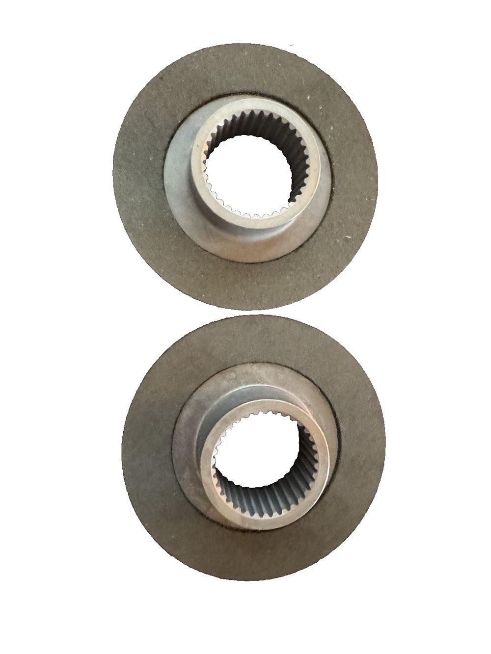BFK458-14 ROTOR 00396215 2 Pack, DaveyDooDeals – a pair of two gears on a white background