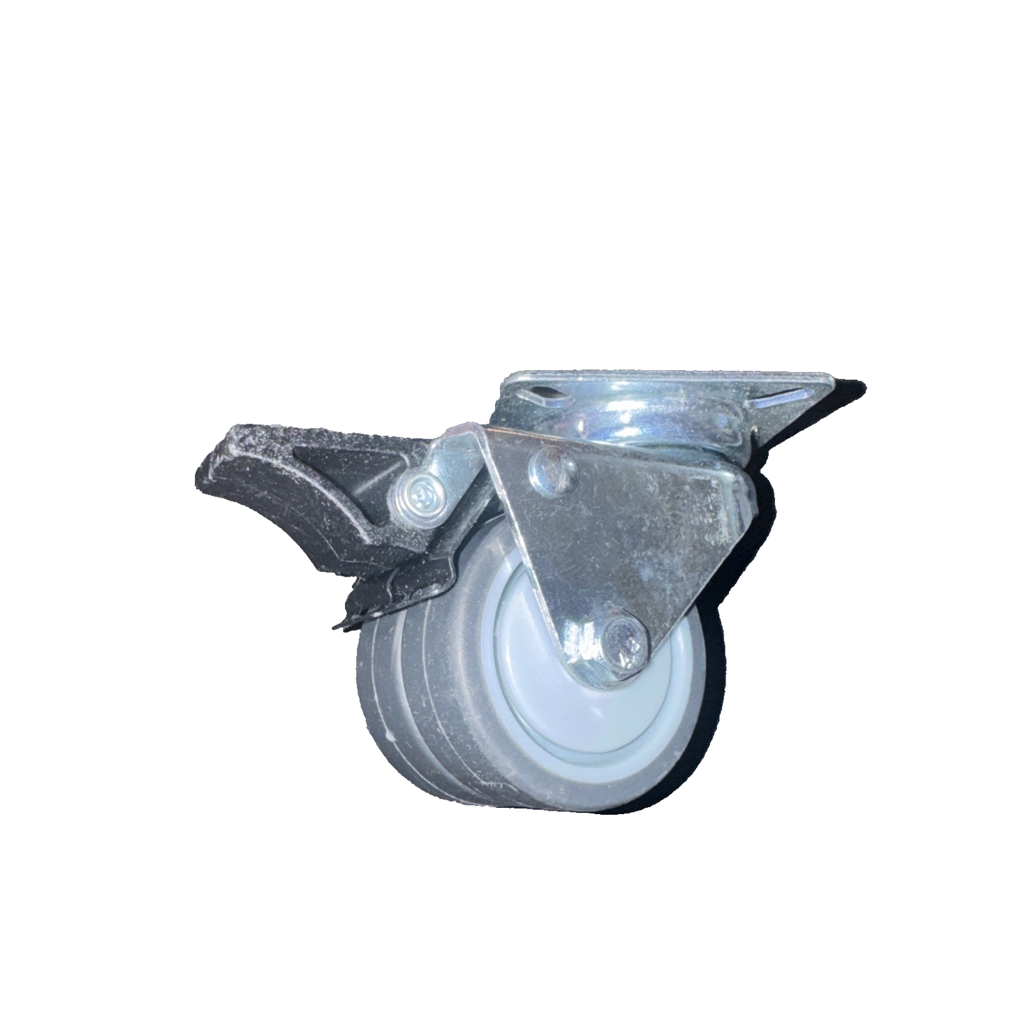 50mm Swivel Twin Wheel Utility Castor (S2718B)