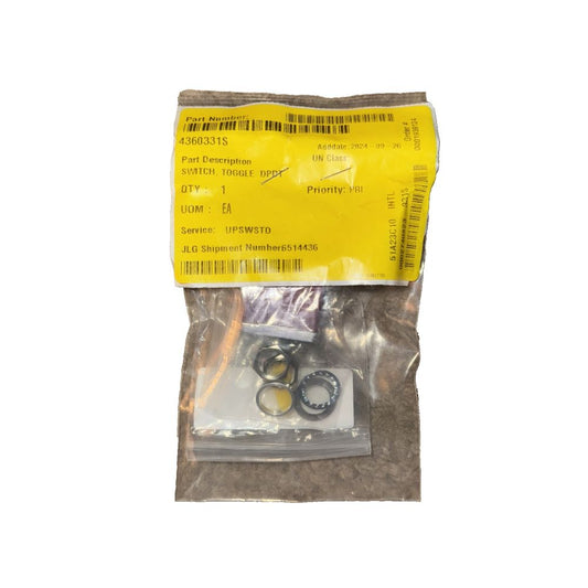 SWITCH, TOGGLE DPDT | Part #4360331S, JHG – a bag of a small part of a small part of a small part of a small part of