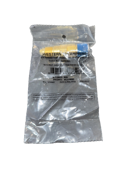 Western Enterprises Western QDB301 Female Socket Quick Connect Adapter