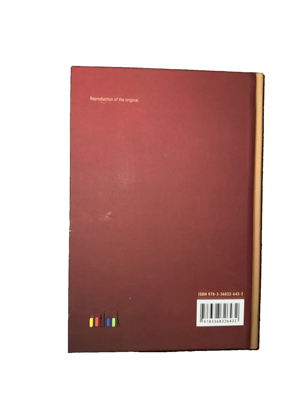 A Hazard of New Fortunes: Volume 5 - in large print, DaveyDooDeals – a red hardcover notebook with a white background
