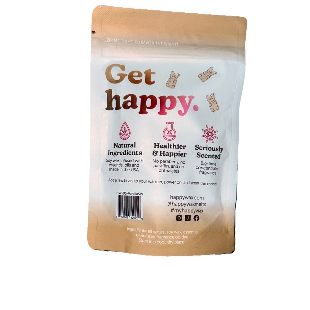happy wax vanilla Sandalwood Bear Shaped Soy Wax Melts – get happy natural hair scrub