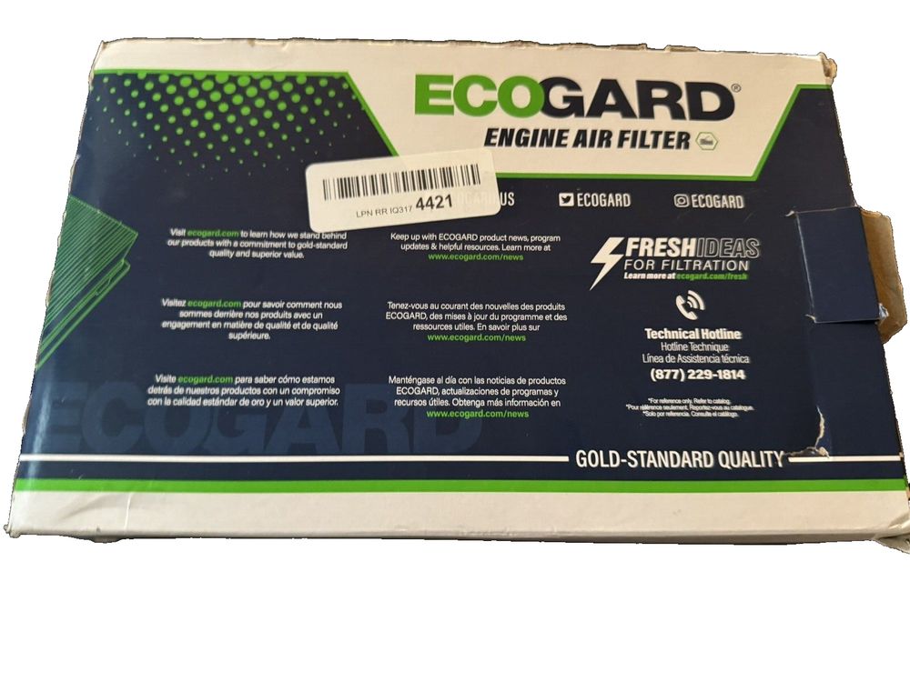 ECOGARD XA6118 Premium Engine Air Filter Fits Hyundai Tucson 2.4L 2010-2015, Tuc – egard egard egard egard egard egard egard egard egard e