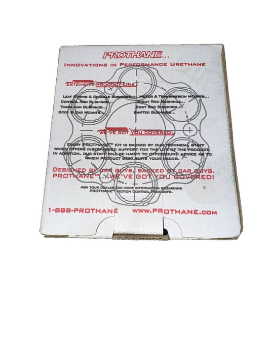 Prothane 4-1005 Red Spring Eye Bushing Kit with 1" ID Spring Eye – a box of the original model of the model of the model of the model of th…