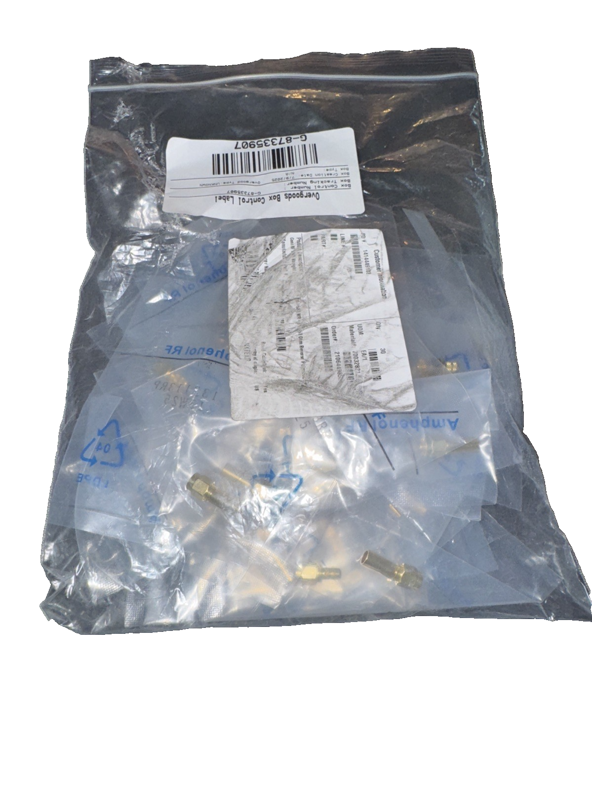 132113RP Amphenol RF Connector 29 Pack
