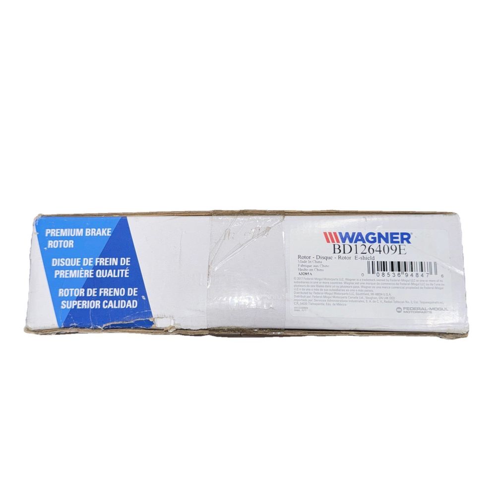 Wagner BD126409E Premium E-Coated Rotor, Front – wagner® disply wipe, 1 - pl, 1 - pl, 1 - pl,