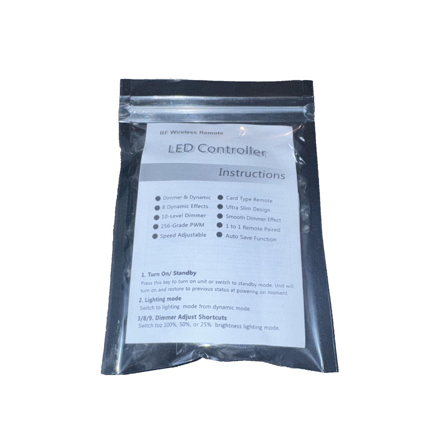 RF Wireless Remote Led Controller