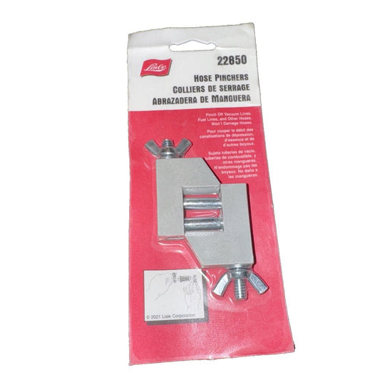 Lisle 22850 Hose Pinch-Off Tool, Original Version – a pair of screws in a package