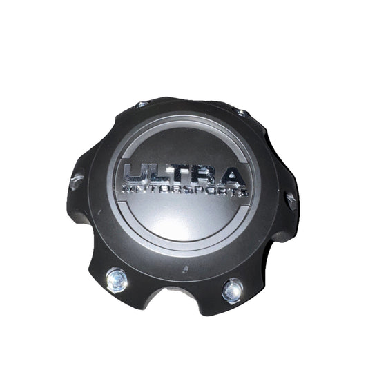 C812206 Matte Black Ultra Motor Sports Hub Cap