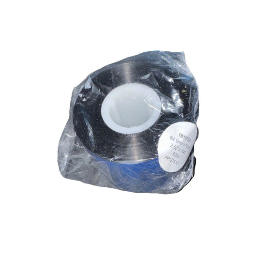 2.52"x1640 ft R395 Textile Resin Ribbon Roll, Unbranded – a roll of clear tape on a white background