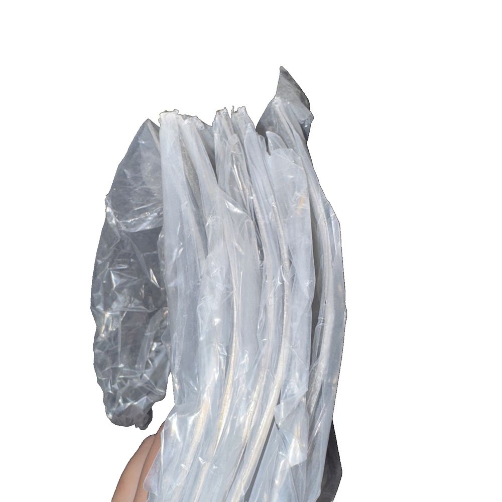 Single Spoon Rest Square Stainless Stell 5"x5"x.75" TableCraft 6 Pack – a person holding a bunch of plastic bags