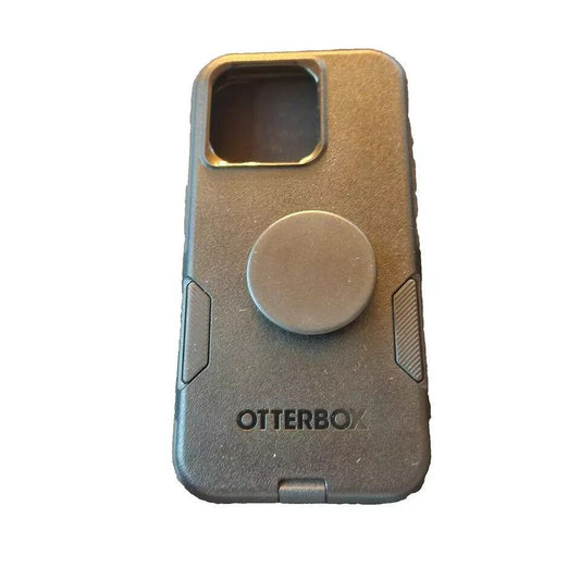 OtterBox iPhone 15 Pro Commuter Series Case (Black) + Hand Grip Combo – Durable – otro case for iphone 5 / 5 / 5 / 5 / 6 / 6 / 6 /