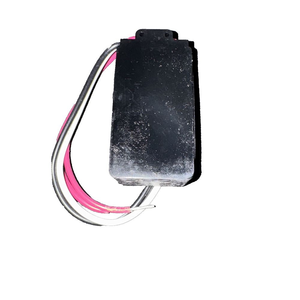 75W Electronic Low Voltage Halogen Transformer HD75-120, Amax – a black and pink battery cover with a white cord