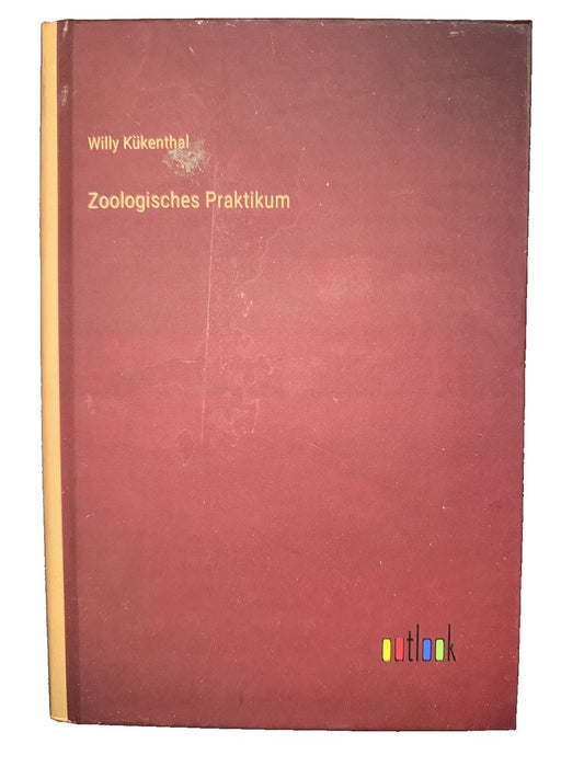 Zoologisches Praktikum, DaveyDooDeals – the book is red and has gold lettering