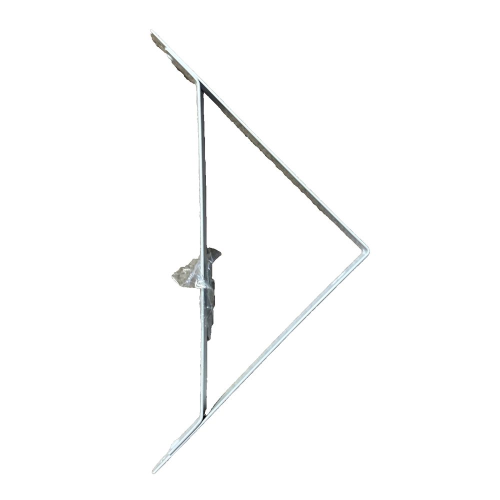Onward 4985WIBC Shelf Support 75 lb, Steel, White 10 Pack – a metal pole with a metal pole on top
