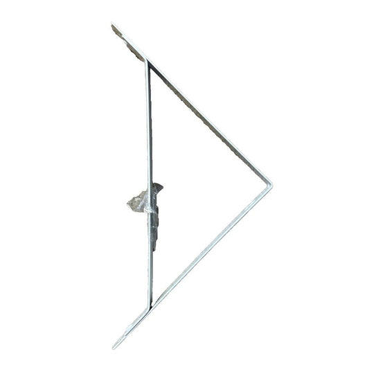Onward 4985WIBC Shelf Support 75 lb, Steel, White 10 Pack – a metal pole with a metal pole on top