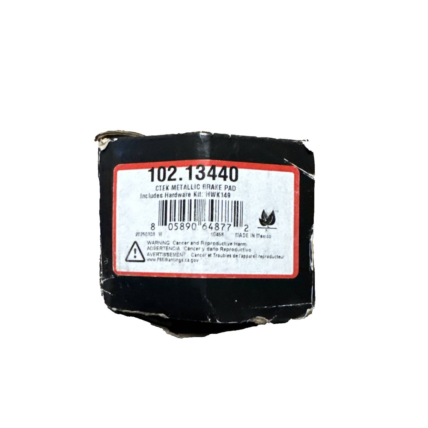 Centric C-Tek Semi-Metallic Brake Pads 102.13440