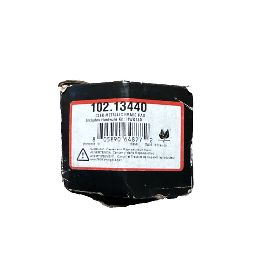 Centric C-Tek Semi-Metallic Brake Pads 102.13440