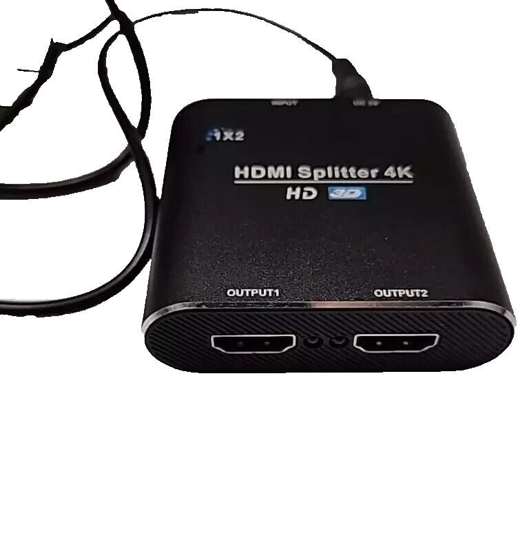 HDMI Splitter 4K 1x2, High-Quality Video Output Hub for Dual Display, 4K Resolut, Unbranded – hd spliter 4k hd hdmimix4