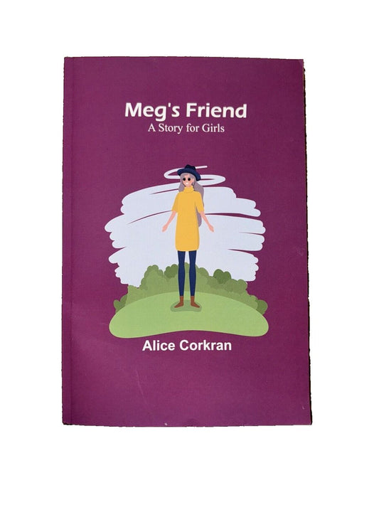 Meg's Friend: A Story for Girls by Alice Corkran, DaveyDooDeals – a book with a picture of a girl in a yellow dress