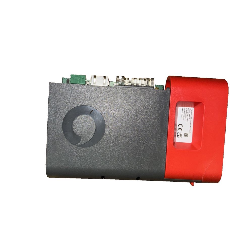 Vodafone Automotive USB Connect 4G V2 (NA) Modem MC01 5CMC01BAA, DaveyDooDeals – a red and black device with a white background