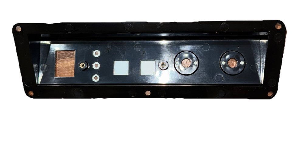 IQ400 Front Panel Replacement, Unbranded – a black cassette with three buttons and a white background