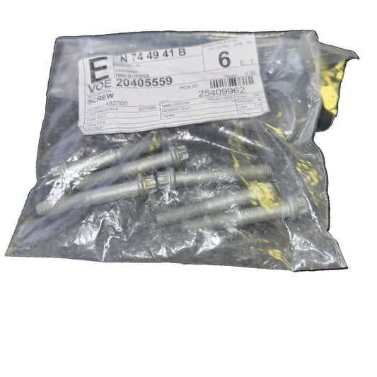 Spare part VOE 20405559 Screw (Volvo) 6 Pack – a bag of yellow wire
