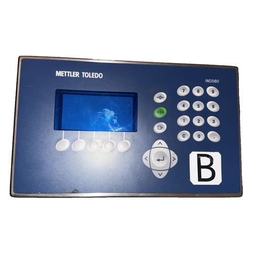 Mettker TOledo IND560 Weighing Terminal
