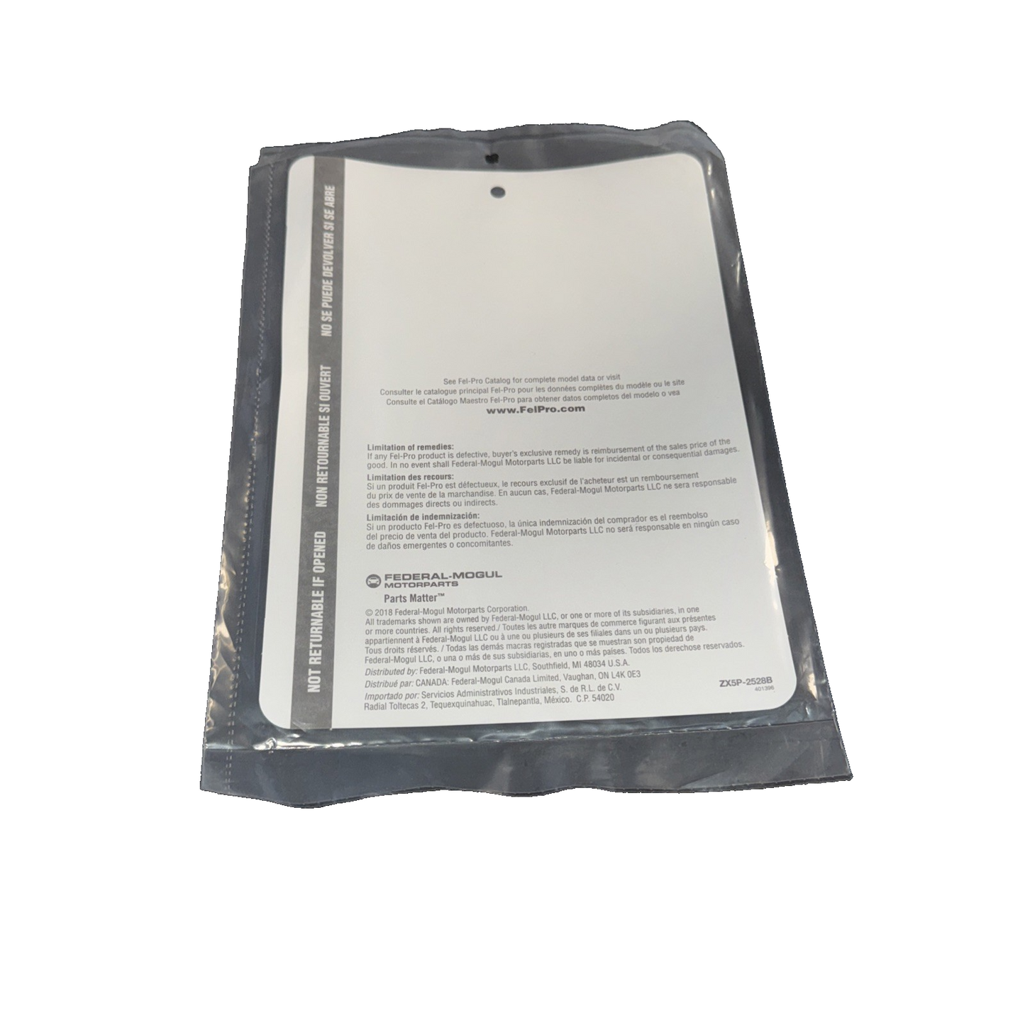 Fel-Pro 55350 REAR AXLE GASKET