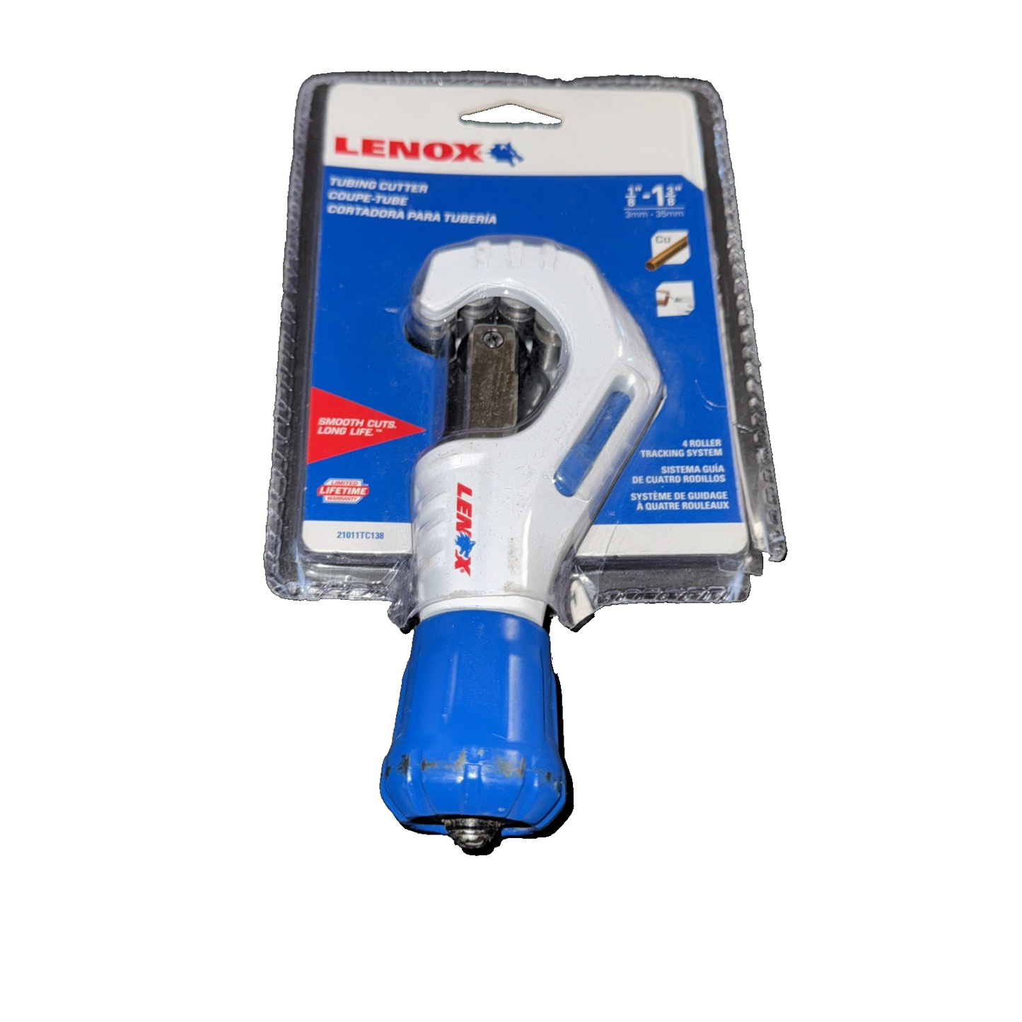 LENOX Tubing Cutter, 1/8-Inch to 1-3/8-Inch (21011TC138) Brand: LENOX 4.1 4.1 ou
