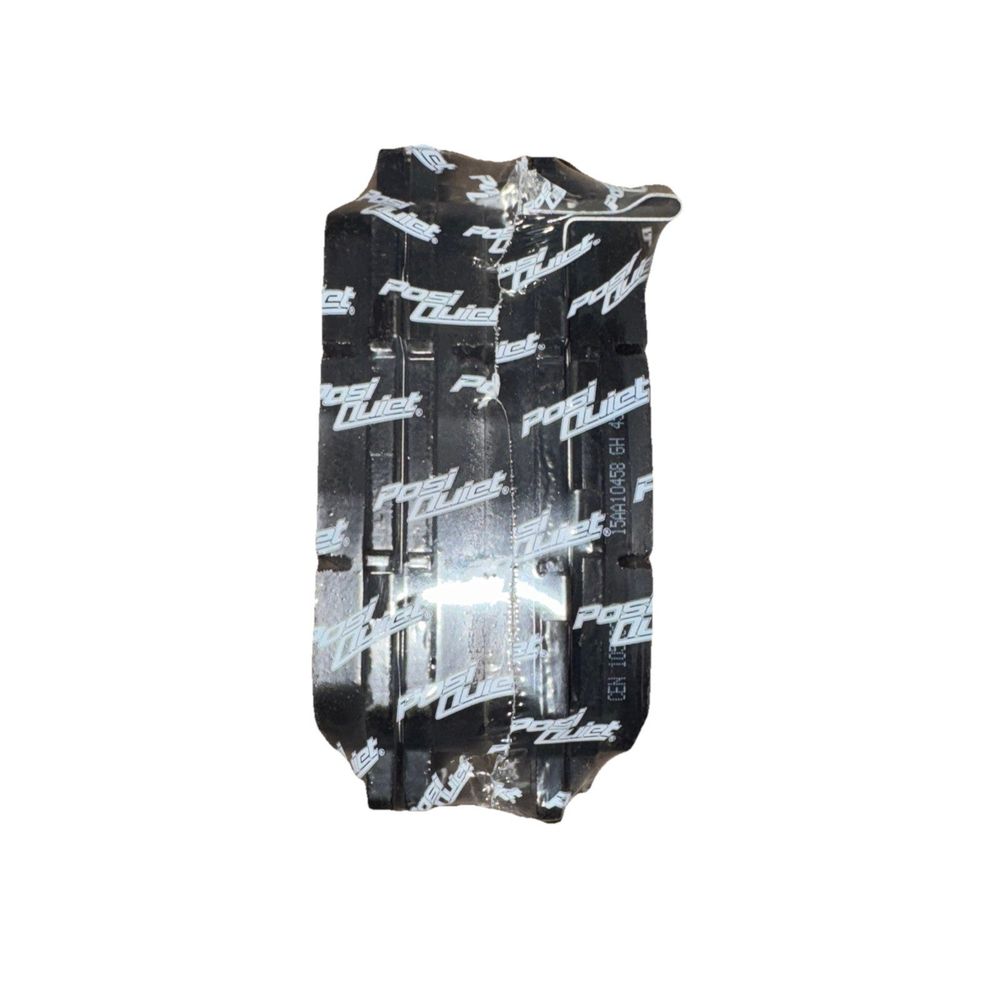 Posi Quiet Ceramic Brake Pads with Shims 105.20360 – a black and white marble block with a white and black marble block