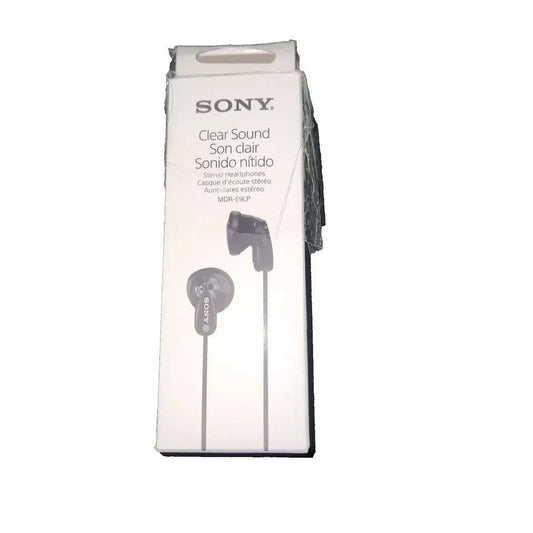 Sony MDR-E9LP Stereo Headphones | Lightweight, Comfortable, High-Quality Sound – sony earphones with mic and mic