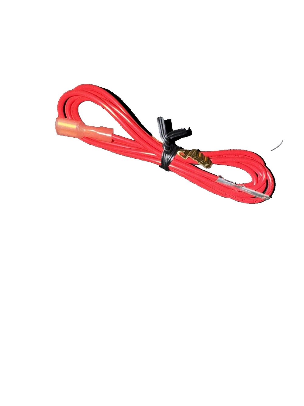 Metra 70-9003 Radio Wiring Harness for Audi-BMW-VW 2002-Up – a red jumper cable with a black wire