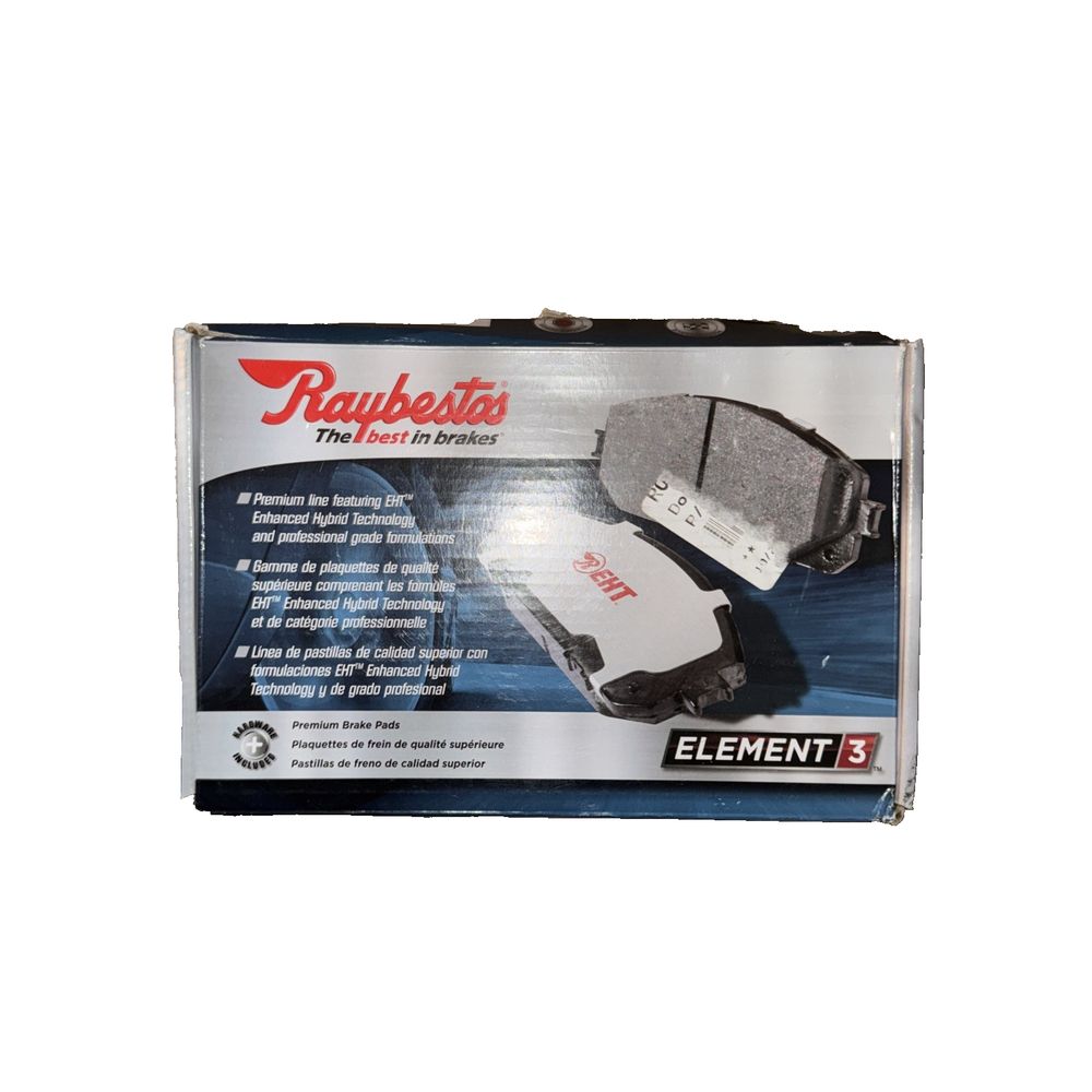 Raybestos EHT1602H Disc Brake Pad – brake pads - front - e - tech - e - tech - e - tech - e -