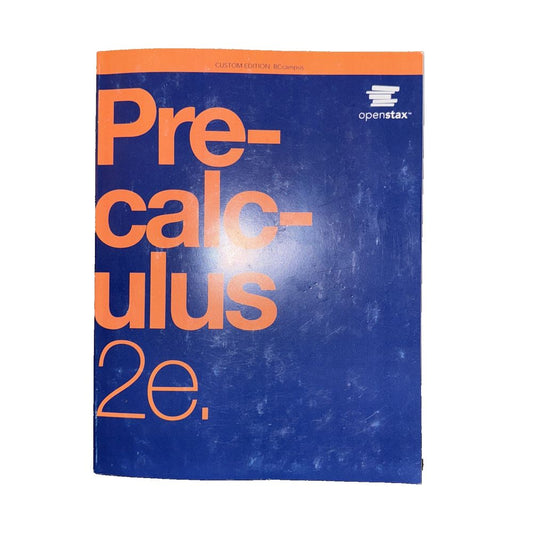 BCcampus Precalculus 2e Textbook – College Math Hardcover/Paperback, DaveyDooDeals – pre cuts 2 0