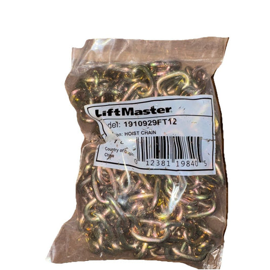 1910929Ft12 Hoist Chain Lift Master – a bag of green and yellow plastic eyelets