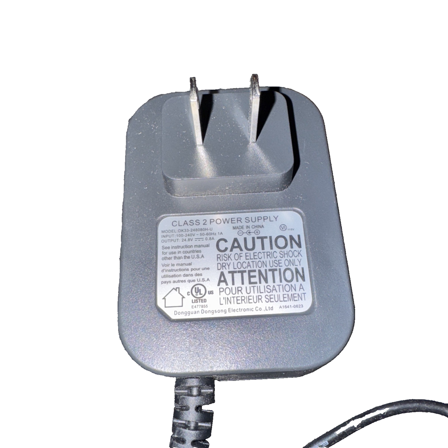 Shark DK33-248080H-U Charger