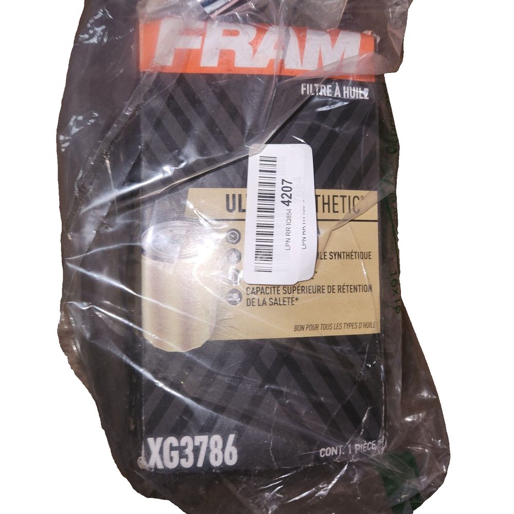 FRAM XG3786 Ultra Synthetic 20,000 Mile Protection Spin-On Oil Filter Fits Sele – a bag of tape tape