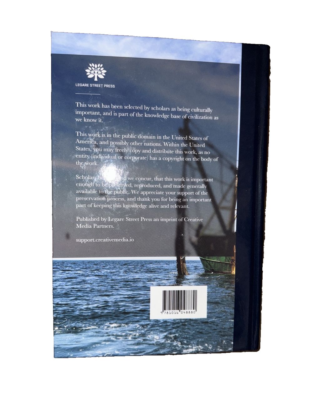 Fresh-water Mussels And Mussel Industries Of The United States, DaveyDooDeals – the book cover for the book, the sea